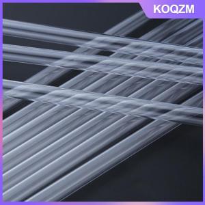KOQZM 10 Pcs White Glitter Plastic Straw 9 Inches Long Reusable Hard Drinking Straws For Tumbler Mug Cup Bottle