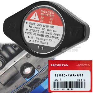 Honda Radiator Cap R126 1.1 Honda Civic SO4 SR4 FB FC FD Accord SV4 SDA TAO City Jazz BRV CRV 19045-PAA-A01 Tangki Air