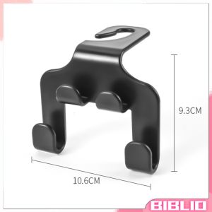 BibLio Multifunctional Car Cup Holder Seat Back Bag Hanging Hook Rear Seat Phone Support Stand Storage