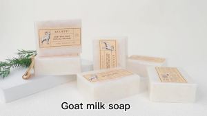 Organic Goat Milk Soap Bar Natural Whitening Cleaning Whiten Nourishing With Honey Shea Butter Milk For All Skin Types2026