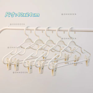 OHHDEER Penyangkut Baju Pelbagai Fungsi PP 360° Klip Seluar Hanger Multifunction Clips Clothes Hanger