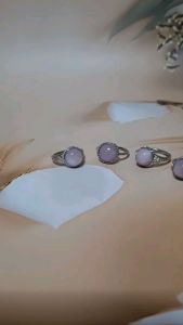 KRISTAL SG :  Kunzite Ring. 紫锂辉戒指
