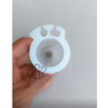 For HONDA Beat Fi Click ADV 150 Double Accelerator Cable Holes Throttle Grip Tube Handle Throttle Pipe White Plastic. 