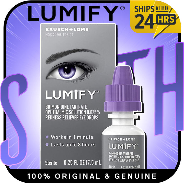 GENUINE LUMIFY Redness Reliever Eye Drops Lazada