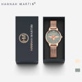 Jam Tangan Wanita Hannah Martin 100% Original Tahan air Fashion CEWEK Quartz Perempuan Arloji cewe Tangan FREE BOX. 