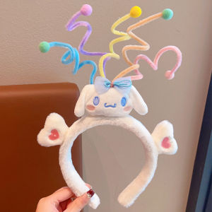 Twist stick birthday headband childrens party cute dress up headdress personality birthday hat hair ball headband