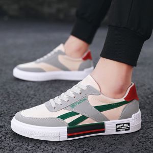 AU2023 New Korean-style trendy canvas shoes mens casual shoes versatile and warm suitable for students black and white sneakers
