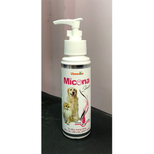 Sữa Tắm Vemedim MICONA Cho Chó Mèo Phòng Viêm Da Nấm Da Giảm Ngứa Mùi Thơm - Chai 120ml và 200ml