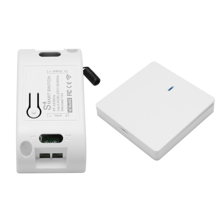 Wireless Smart Light Switch 433MHz Lighting Control Intelligent Switch ...
