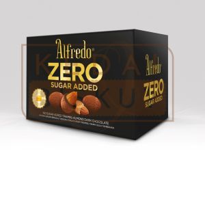 Alfredo Tiramisu Zero Sugar Almond - [ Dark Chocolate / Assorted Chocolate ] 60g