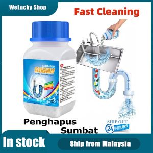 【Ship from Malaysia】300ML 280g Powerful Kitchen Pipe Dredging Agent Dredge Deodorant Toilet Sink Drain Cleaner Sewer Fast Cleaning Tools