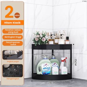 Rak Troli Susun Serbaguna Dapur Makanan Buah Kamar Tidur Kamar Mandi Toilet Dengan Roda