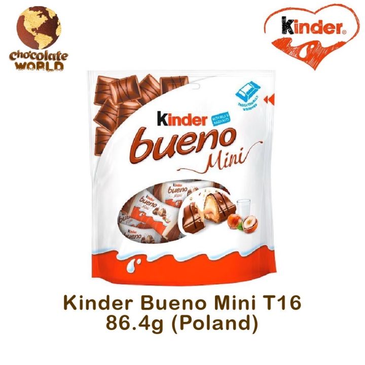 Kinder Bueno Mini T16 86.4g (Made in Poland) Lazada