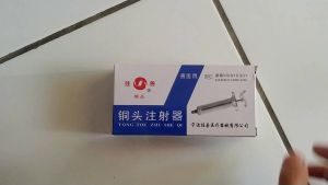 alat cekok dan jamrum cekok kambing domba sapi 10 ml 20 ml 30 ml