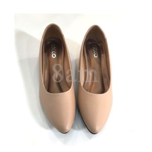 [ส่งเร็วพิเศษ!] 8am  รองเท้าคัทชู ผู้หญิง ทรงหัวแหลม สูง1.5นิ้ว  ทำจากหนังพียู นิ่มใส่สบาย SM3387