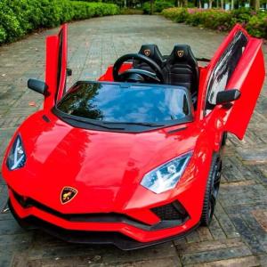 Lamborghini Kids Electric Car with Remote Control Kid Ride Kid Drive on Car Pedal Control Kid Car