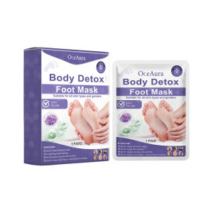 new Foot Mask (Boxed) - Gentle Cleansing Relieves Foot Discomfort Moisturizes & Enhances Skin Comfort for Dry Feet Free Shipping