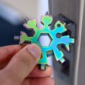 Saker 18-in-1 Snowflake Multi-Tool, 18 In 1 Incredible Tool ｜2025 Christmas Snowflakes Tool – Easy N Genius - Saker 18-in-1 Stainless Steel Snowflakes Multi-Tool (SAKER RAINBOW COLOR). 