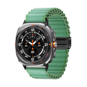 Trail Band for Samsung Galaxy Watch Ultra 47mm Nylon Loop Strap for Galaxy Watch LTE 47MM No Gaps Quick Fit Bracelet Accessories