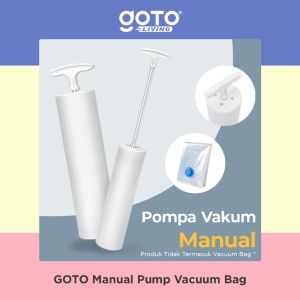 Goto Manual Pump Vacuum Bag Alat Vacum Baju Vakum Pakaian Traveling