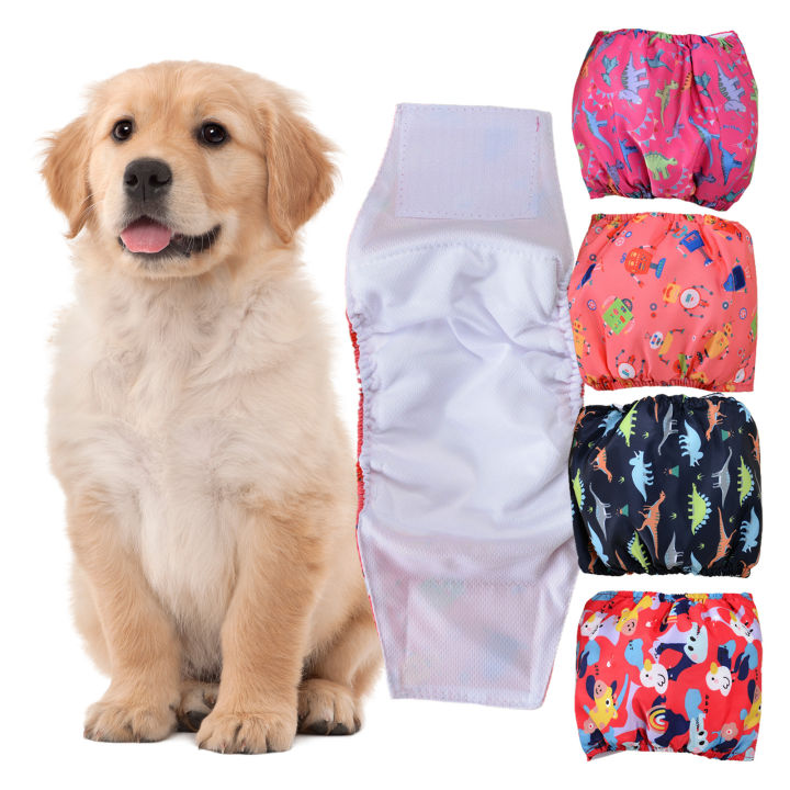 Pet country Double-sided Waterproof Pet Pants Pet Physiological Pants ...