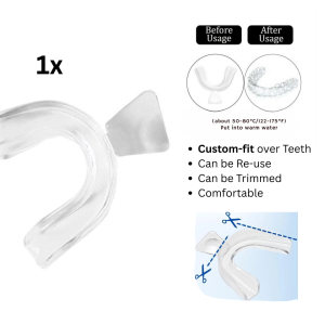 🫨OFFER!  🚫 Mouth Teeth Grinding Guard Teeth Protector / Night Guard Mouth Trays for Bruxism Grinding Anti-snoring Teeth