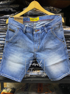 MC WISCER Celana Jeans Pendek Pria Terbaru Pola Skinny Fit Tidak Melar Distro Cowok Viral Denim Pria Polos