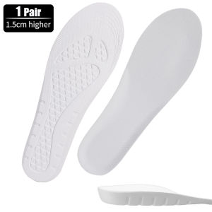 New Invisible Height Increase Insoles EVA Soft Light Shoes Sole Pad for Men Women Heel Lift Feet Care Arch Support Insol