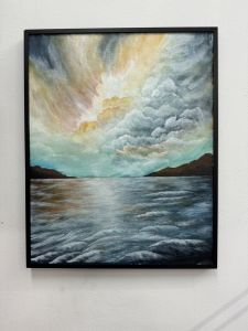 ภาพวาดสีน้ำ ภาพวาด handmade 40*50 50*70 cm ภาพวาดสีน้ำ รวมกรอบรูป วาดมือ งานhandmade มีแบบละ 1 ชิ้นเท่านั้น