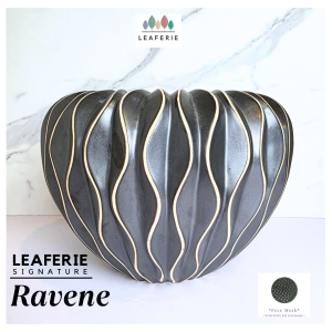 The Leaferie Signature Ravene Plant pot Ceramic flowerpot flower plant pots planter planters