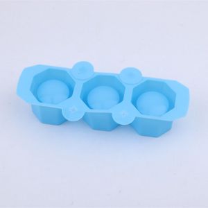 3holes Silicone Flowerpot Mold Cement Pot DIY Succulent Making Mold Round Geometric Polygonal For Make Cement Plaster Concrete Plaster Soap Polyester Resin Molding Tool
