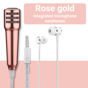 Suitable for Huawei Apple Android National Microphone K song live broadcast microphone headset⚡PH deliveryIn stock⚡
