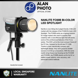 Nanlite FC60B Bi-Color LED Spotlight