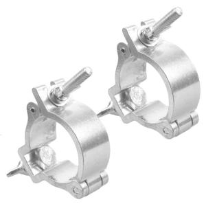 Quick Install Theater Lighting Fixture Hook Corrosion Resistant Steel Clamp Suitable for 48-52mm Pipe