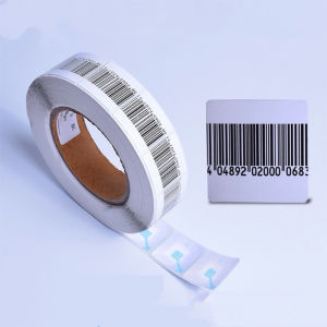1000 PCS/ROLL RF Label 8.2MHZ Anti Pencurian Label Alarm 40×40MM/Toko Kosmetik Mini Market Supermarket Jual Sensor Matic Check Point