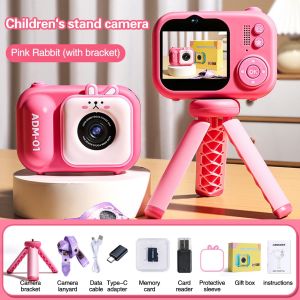 [New] 1080P Kids Digital Camera Mini Video Camera for Kids 48MP 2.4 Inch IPS HD Screen Camcorder Childrens Camera Gift