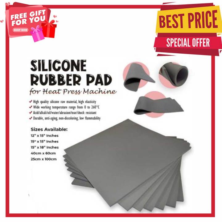 Replacement Rubber Heating Pad For Heat Press Machines Lazada PH