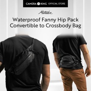 [Matador] Freerain Waterproof Packable Crossbody / Hip Pack  With YKK® PU coated sealing zippers