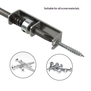 Laz nigori mùa xuân nạp Dụng cụ giữ vít mũi khoan kẹp phổ Screwdriver tip chống thả cố định ốc vít công cụ cho tất cả các vật liệu vít