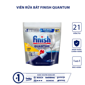 Viên rửa bát Finish Quantum và Ultimate Plus