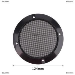 [COD] Bsuimki 2 3 4 5 6.5 8 Inch Speaker Net Cover Car Home Loudspeaker Mesh Enclosure Speakers Plastic Frame Metal Iron Wire Grilles