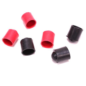 4pcs Rubber Snooker Pool Cue Stick Protection Cover Accessories Billiards Caps