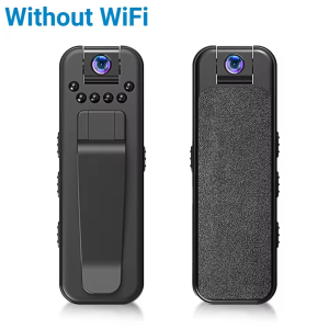 Mini Kamera CCTV HD 1080P 180 Kamera Penglihatan Malam Nirkabel Mini Camcorder Dash Cam Police Body Motorcycle Bike Motion Camera Desain Magnetik Rekaman Panggilan HD Klip Belakang Desain Camera Mini Original