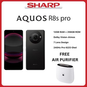Sharp Aquos Mobile Phone R8s Pro - 6.6inch Display 12+256GB (SHARP Warranty) - Free Air Purifier
