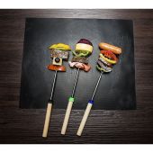 ArtLiving  BBQ Grill Mat Barbecue Outdoor Baking Non-stick Pad Reusable Cooking Pad for Party