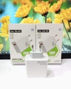 Batok Adapter INFNIX HOT 20S 5G 280W Support Fast Charging