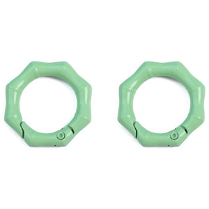 1pc 29mm Alloy Bamboo Joint Clasp For DIY Keychain Accessories Making