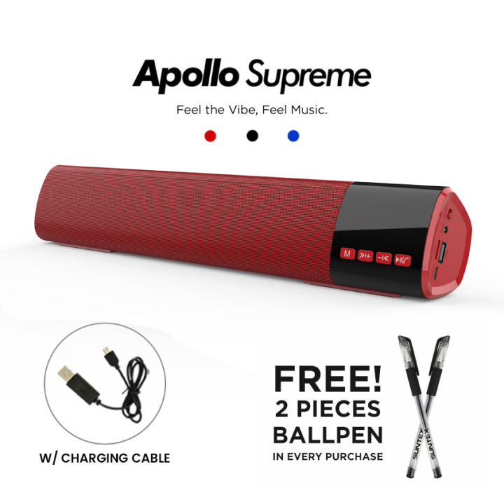 【PH stock+Low Price Guarantee】Apollo Supreme Portable Speaker Wireless