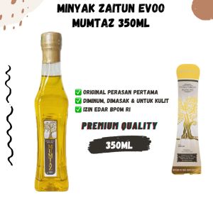 MINYAK ZAITUN MUMTAZ 350mL EVOO Extra Virgin Olive Oil Zaytun Tursina Konsumsi Langsung masak kulit