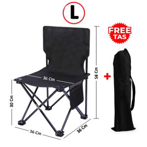 KUKE Kursi Lipat Outdoor Portable / Kursi Camping / Kursi Gunung Mudah Dilipat